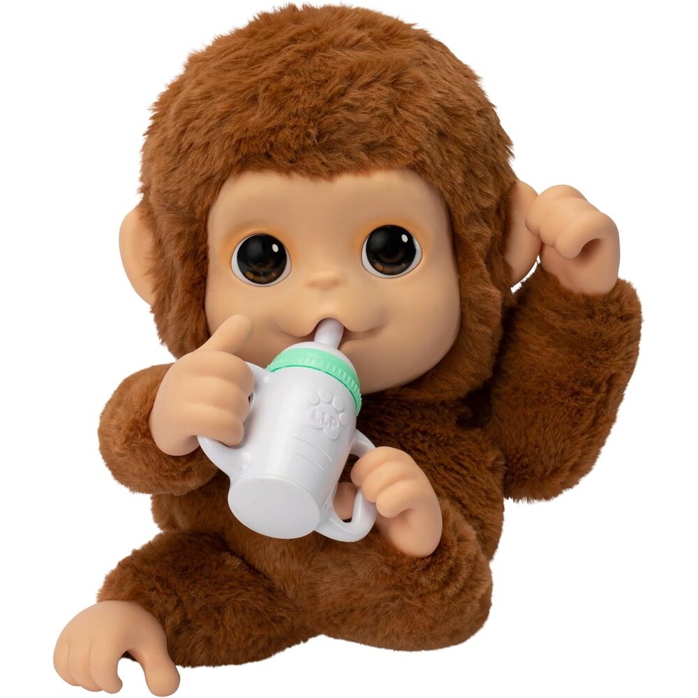 Little Live Pets My Baby Monkey Mango con biberón - 4