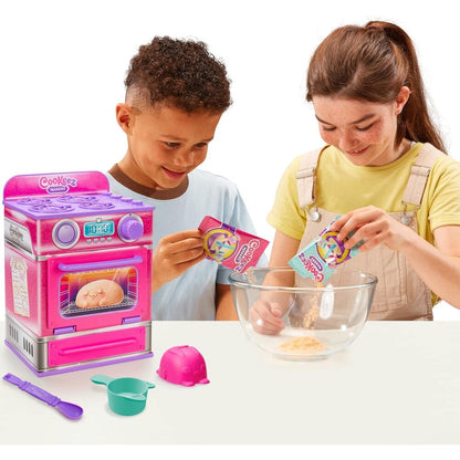 Horno Cookeez Makery rosa con peluche interactivo de conejito y accesorios - 8