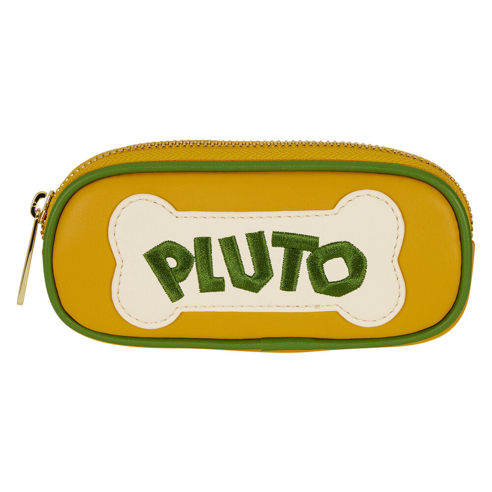 Bolso bandolera Loungefly de Pluto con estampado de cuadros y detalles verdes - 5