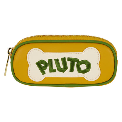 Bolso bandolera Loungefly de Pluto con estampado de cuadros y detalles verdes - 5