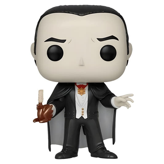 Figura Funko POP! de Dracula con capa negra y traje formal
