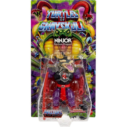 Figura Mutated Ninjor de Turtles of Grayskull con alas translúcidas y espada - 4