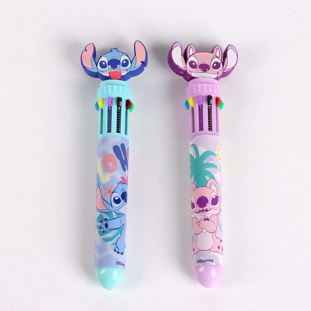 Bolígrafo Stitch Disney de 10 colores surtido - 2