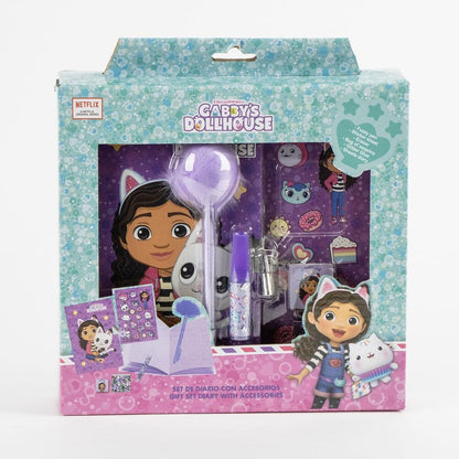 Set de diario morado de Gabby's Dollhouse con accesorios - 2
