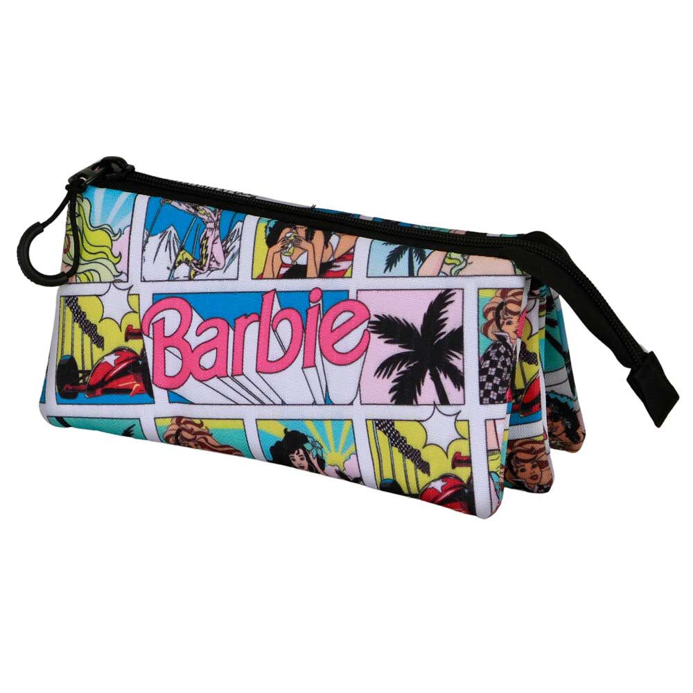 Portatodo triple plano Comic Barbie con estampado de viñetas