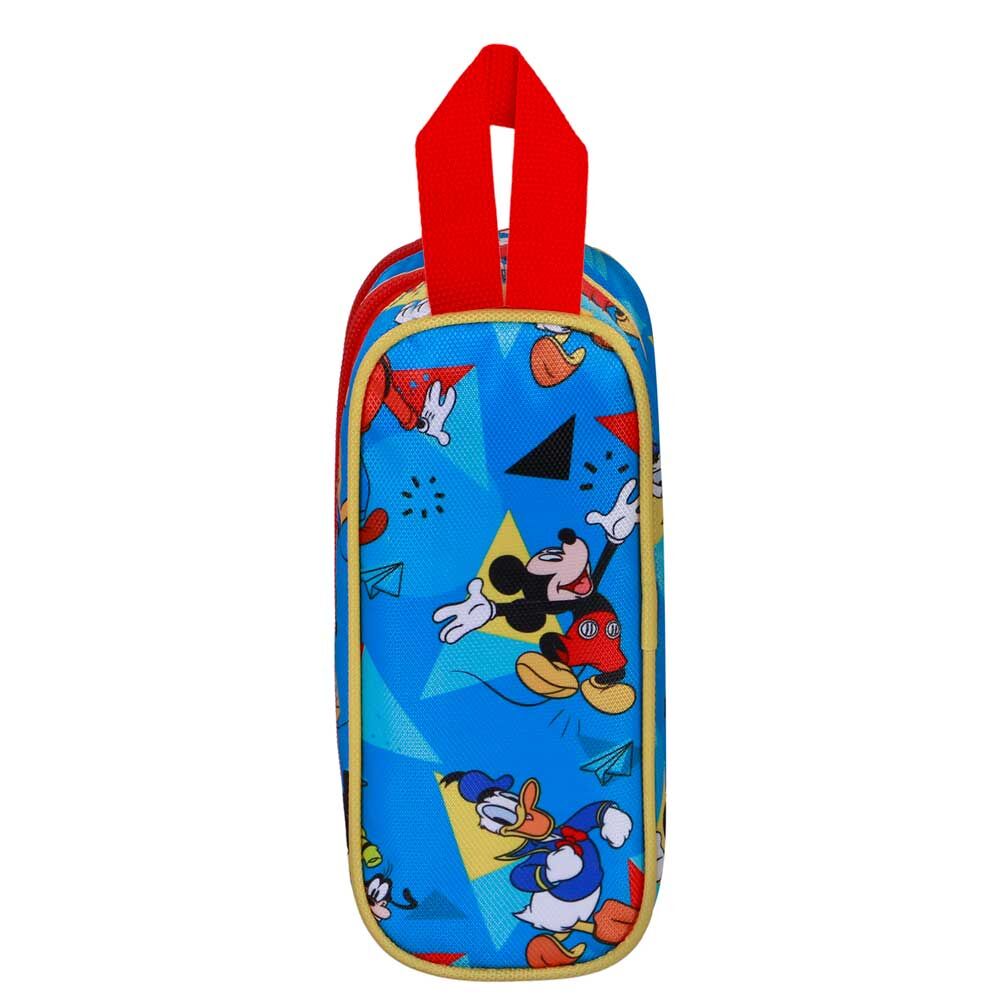 Portatodo 3D doble de Mickey Mouse en scooter - 2