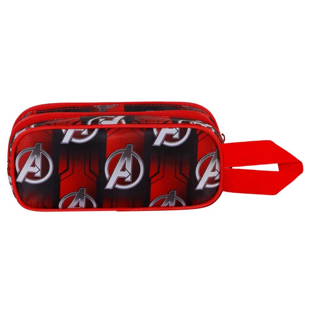 Portatodo 3D doble de Los Vengadores con Capitán América, Hulk e Iron Man - 2