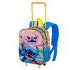 Trolley mochila 3D de Stitch Disney con dos ruedas