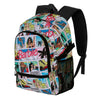 Mochila urbana Barbie Comic con estampado de viñetas y bolsillos