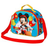 Bolsa portameriendas 3D de Mickey Disney azul
