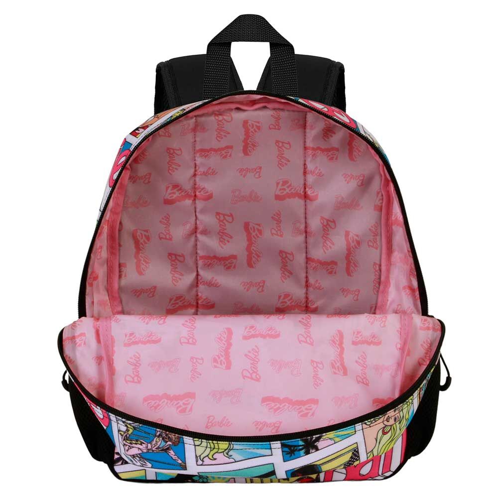 Mochila pequeña Barbie Comic multicolor con bolsillos laterales de malla - 2