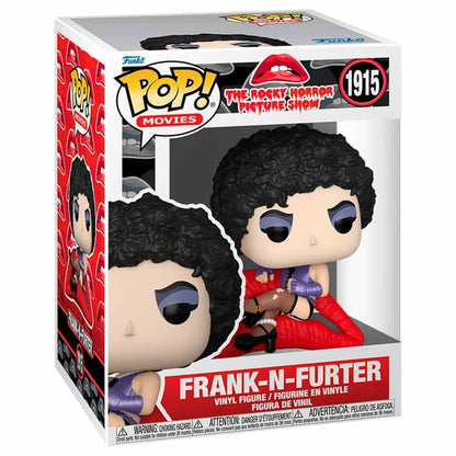 Figura Funko POP! Premium de Frank-N-Furter sentado sobre una base roja - 2