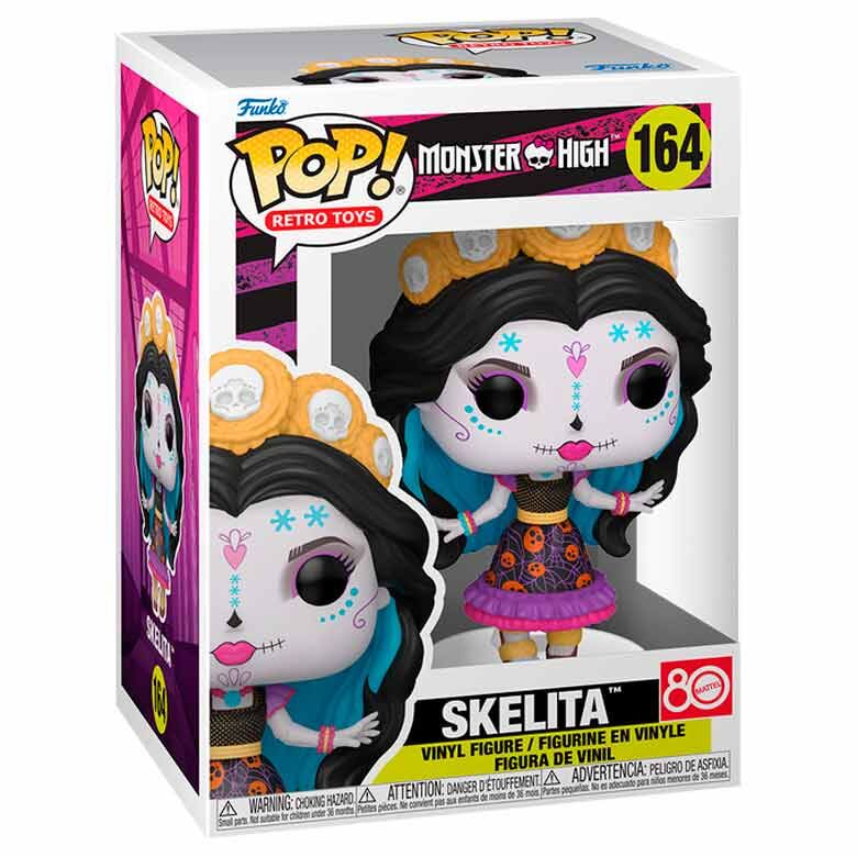 Figura Funko POP! de Skelita de Monster High con corona de calaveras - 2