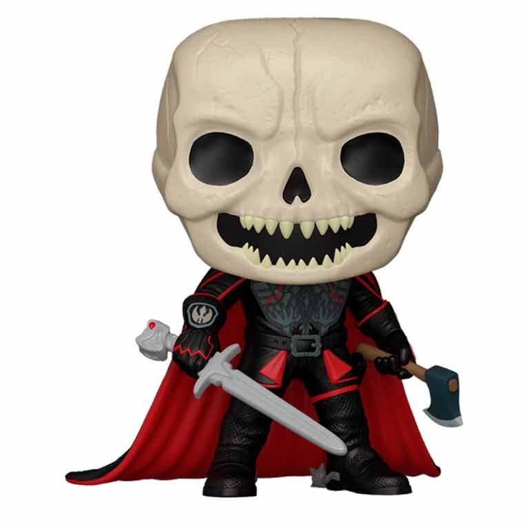 Figura Funko POP! Chase del Headless Horseman de Sleepy Hollow con capa roja, espada y hacha