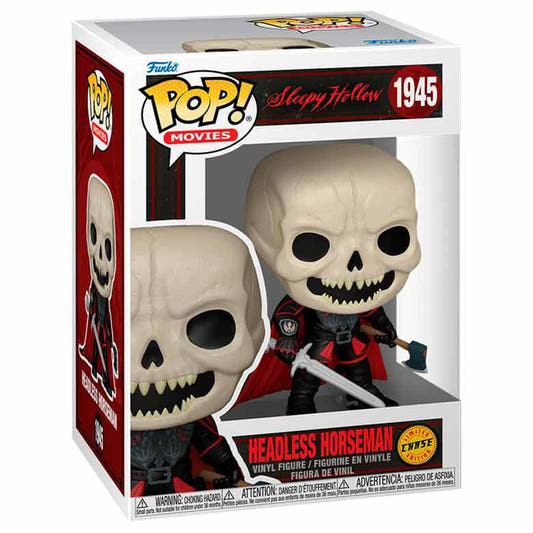 Figura Funko POP! Chase del Headless Horseman de Sleepy Hollow con capa roja, espada y hacha - 2