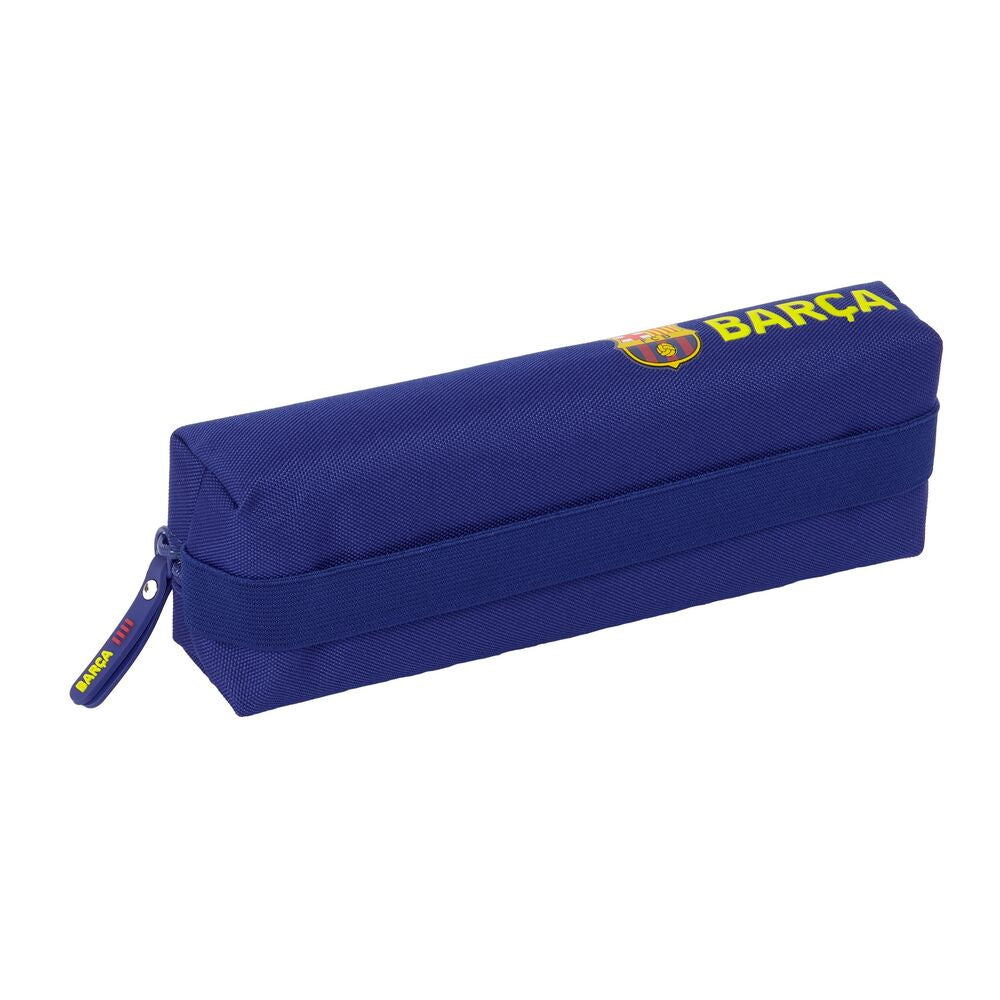Portatodo azul marino del F.C. Barcelona con cremallera y escudo - 2