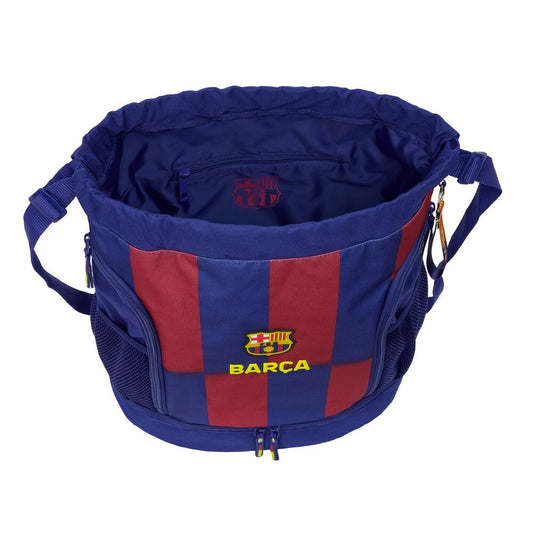 Saco mochila azulgrana del F.C. Barcelona con escudo y bolsillos laterales - 3