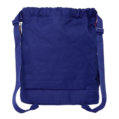 Saco mochila azulgrana del F.C. Barcelona con escudo y bolsillos laterales - 4