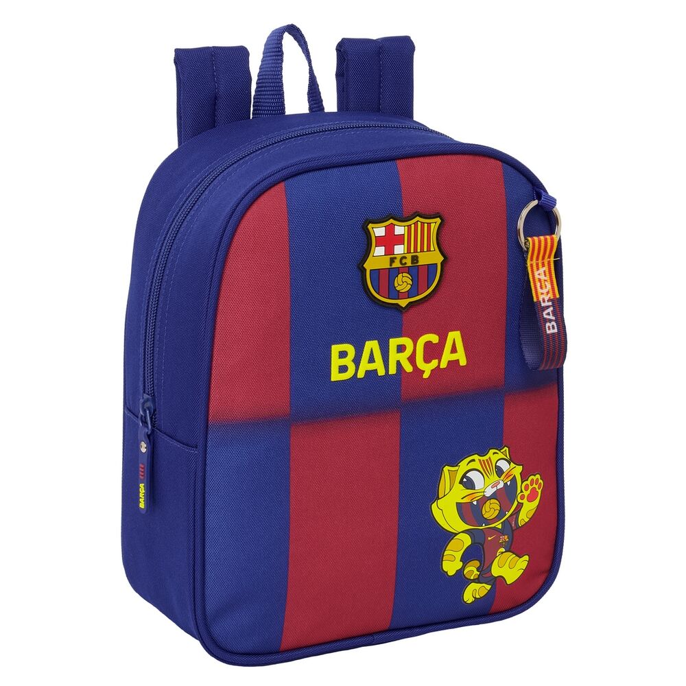 Mochila F.C. Barcelona azul y granate de 27 cm