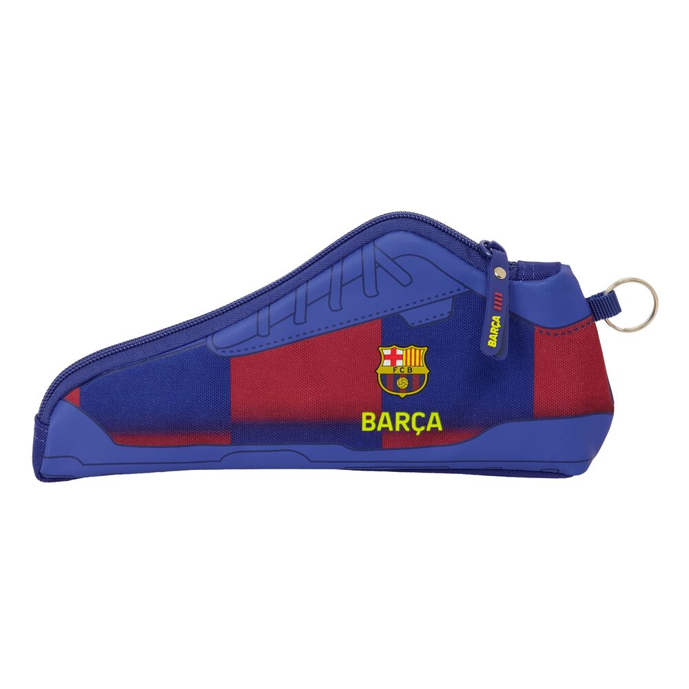 Portatodo con forma de zapatilla del F.C. Barcelona azul y grana - 2