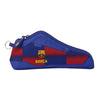 Portatodo con forma de zapatilla del F.C. Barcelona azul y grana