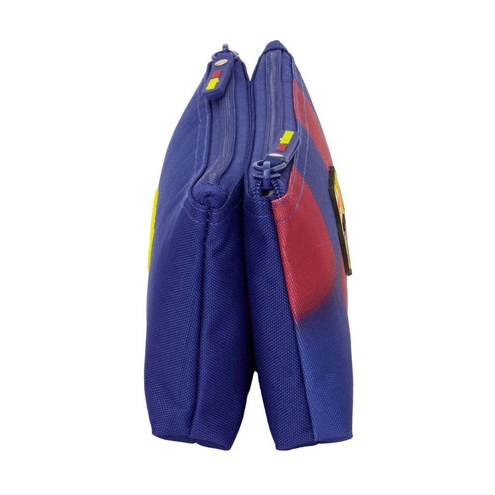 Portatodo SAFTA del F.C. Barcelona 25/26 azul y grana con dos compartimentos - 2