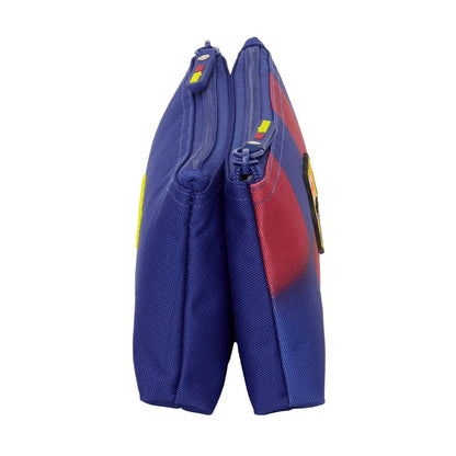 Portatodo SAFTA del F.C. Barcelona 25/26 azul y grana con dos compartimentos - 2