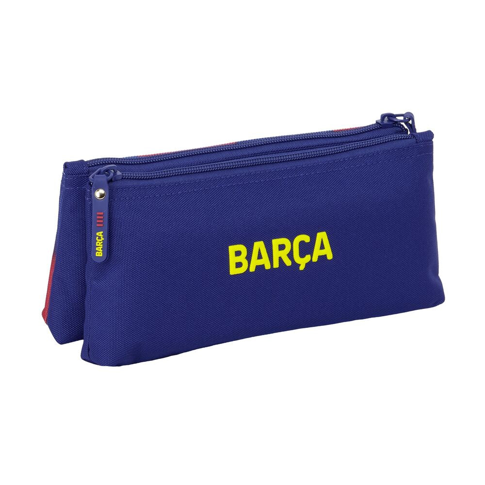 Portatodo SAFTA del F.C. Barcelona 25/26 azul y grana con dos compartimentos - 3
