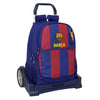Trolley Evolution F.C. Barcelona azul y granate con mochila extraíble