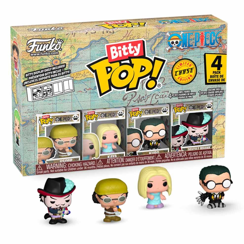 Blister FUNKO de 4 figuras Bitty POP! de One Piece - 2