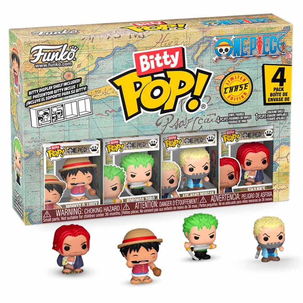 Blister FUNKO de 4 figuras Bitty POP! de One Piece - 3