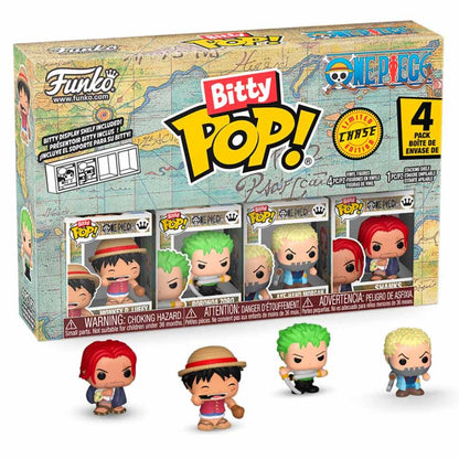 Blister FUNKO de 4 figuras Bitty POP! de One Piece - 3