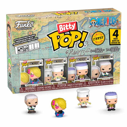 Blister FUNKO de 4 figuras Bitty POP! de One Piece - 5