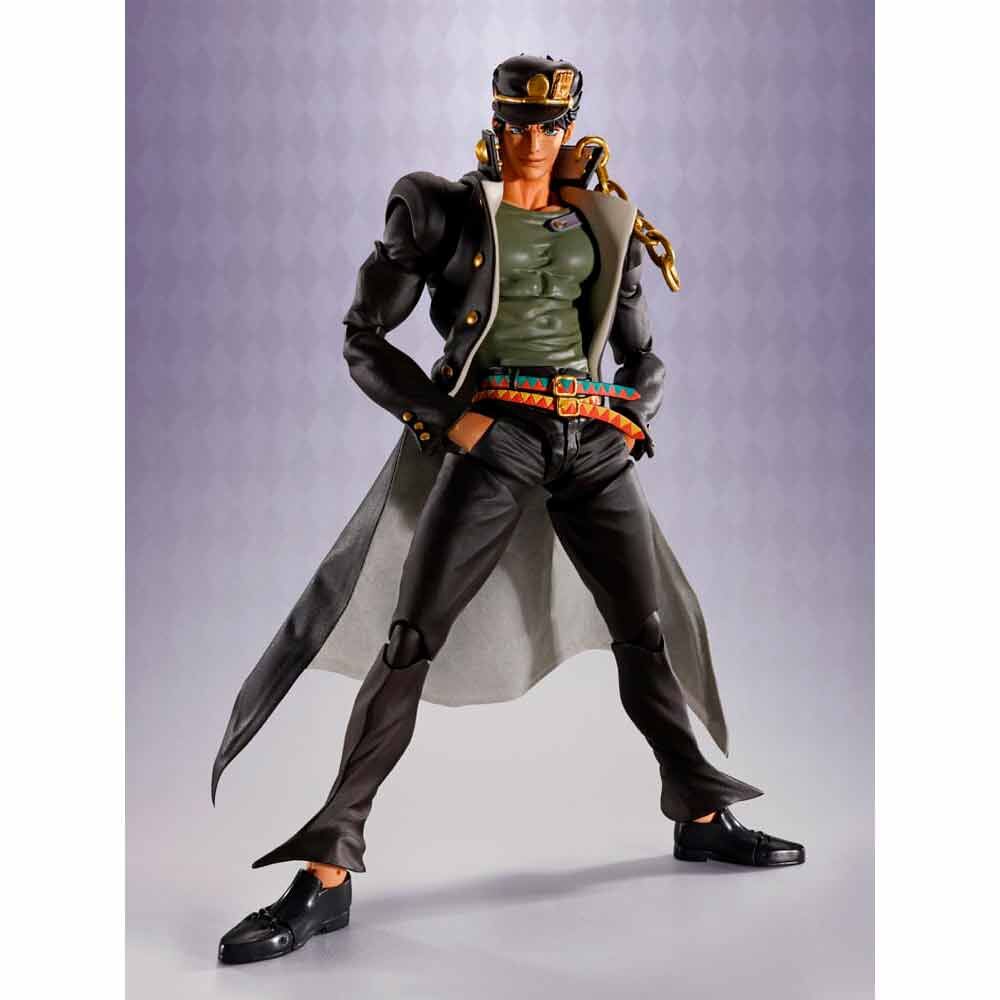 Figura articulada S.H.Figuarts de Jotaro Kujo con abrigo negro