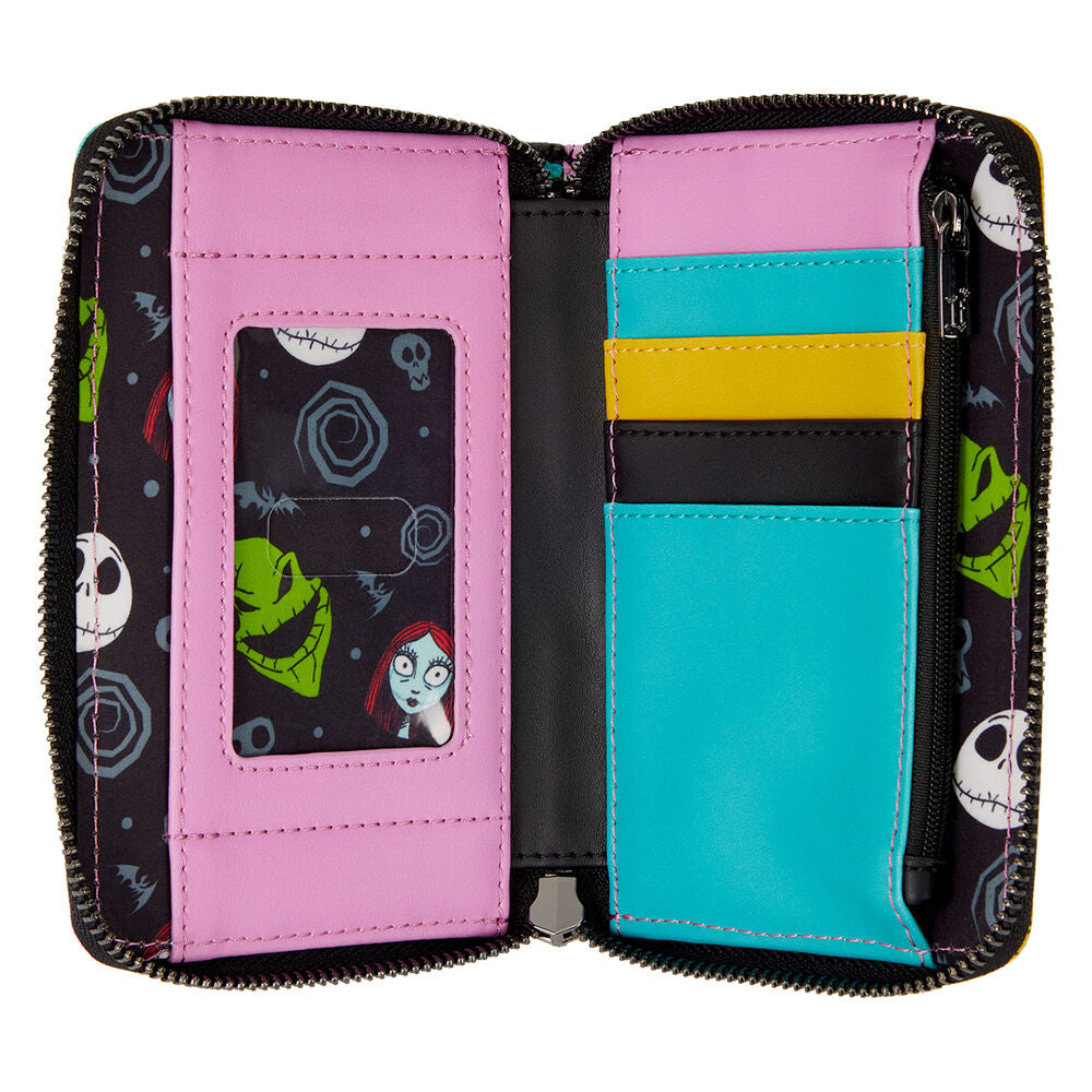 Cartera Loungefly de Sally con diseño patchwork multicolor - 4