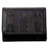 Cartera negra Loungefly de Disney Villanas con ilustraciones tonales