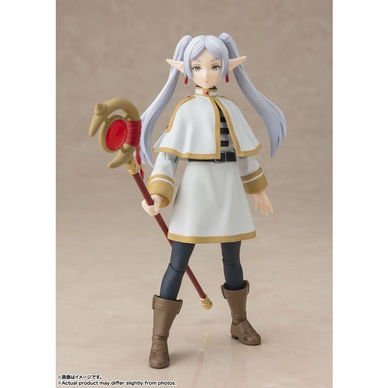 Figura S.H.Figuarts de Frieren con bastón, 12 cm - 3