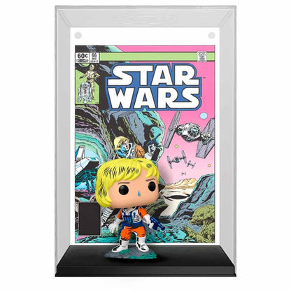 Figura Funko POP! Comic Covers de Luke Skywalker con portada de Star Wars