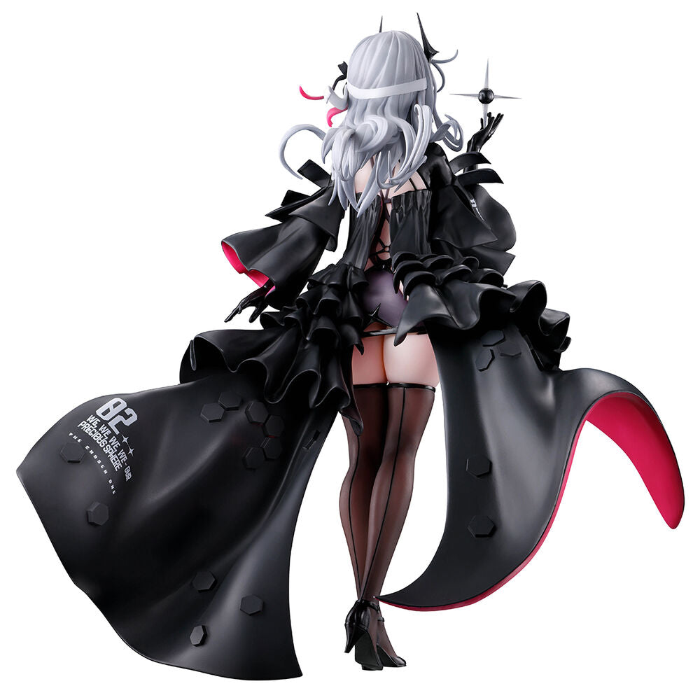 Figura Ichibansho de Modernia con atuendo negro y capa roja - 3