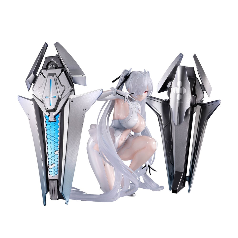 Figura Ichibansho de Cinderella con estructuras mecánicas plateadas