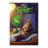Póster vertical I Am Groot de Marvel con Groot con gafas y auriculares