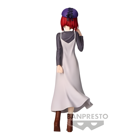 Figura de Kana Arima de Oshi no Ko con vestido gris y gorro morado - 3
