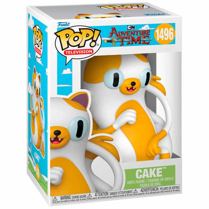 Figura Funko POP! Adventure Time Cake en blanco y naranja - 2