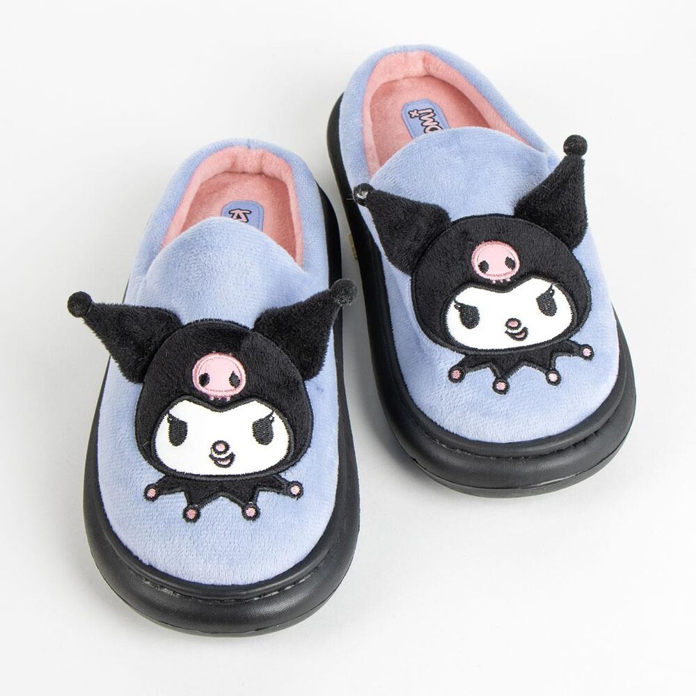 Pantuflas de adulto Kuromi Hello Kitty en color lila - 2