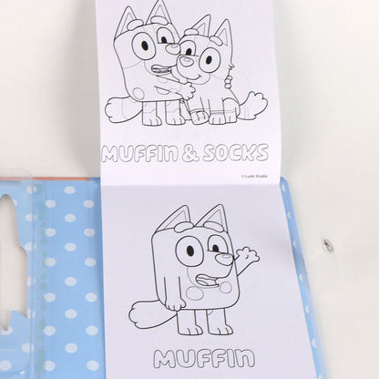 Set de cuaderno Bluey con estuche, personajes y útiles de escritura - 5
