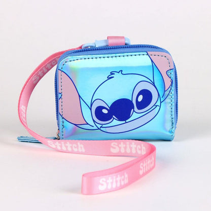 Monedero iridiscente azul de Stitch Disney - 4