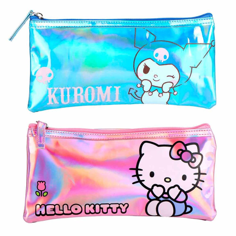 Portatodo iridiscente surtido de Hello Kitty y Kuromi - 3