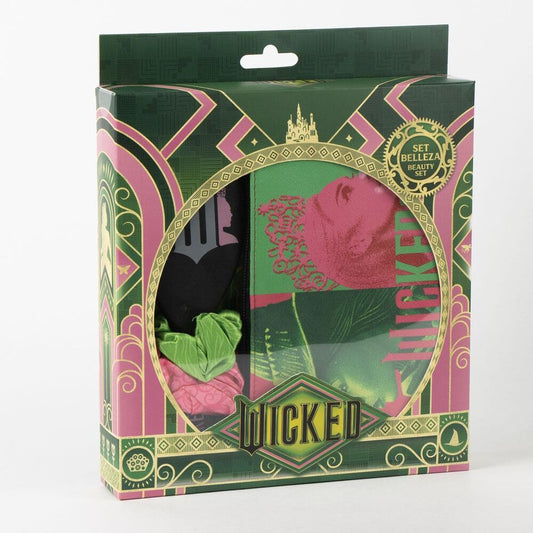 Set de belleza Wicked con neceser, cepillo y dos coleteros - 3