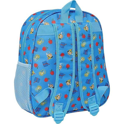 Mochila azul 3D de Pinocho Disney con Pepito Grillo - 3