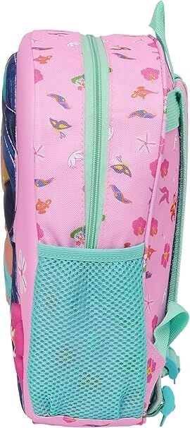 Mochila rosa 3D de Jasmine de Aladdin Disney - 2